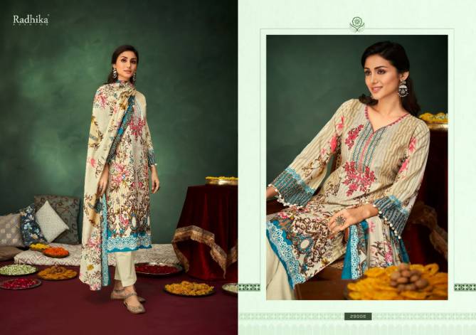 Azara Radhika Mussaret 19 Casual Daily Wear Printed Cotton Dress Material Collection